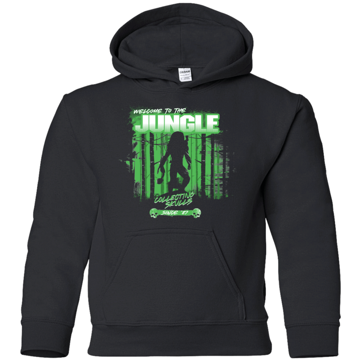 Sweatshirts Black / YS Welcome to Jungle Youth Hoodie