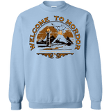 Sweatshirts Light Blue / Small Welcome to Mordor Crewneck Sweatshirt