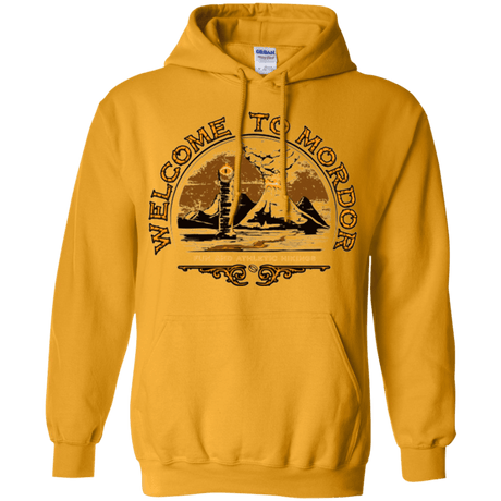 Sweatshirts Gold / Small Welcome to Mordor Pullover Hoodie