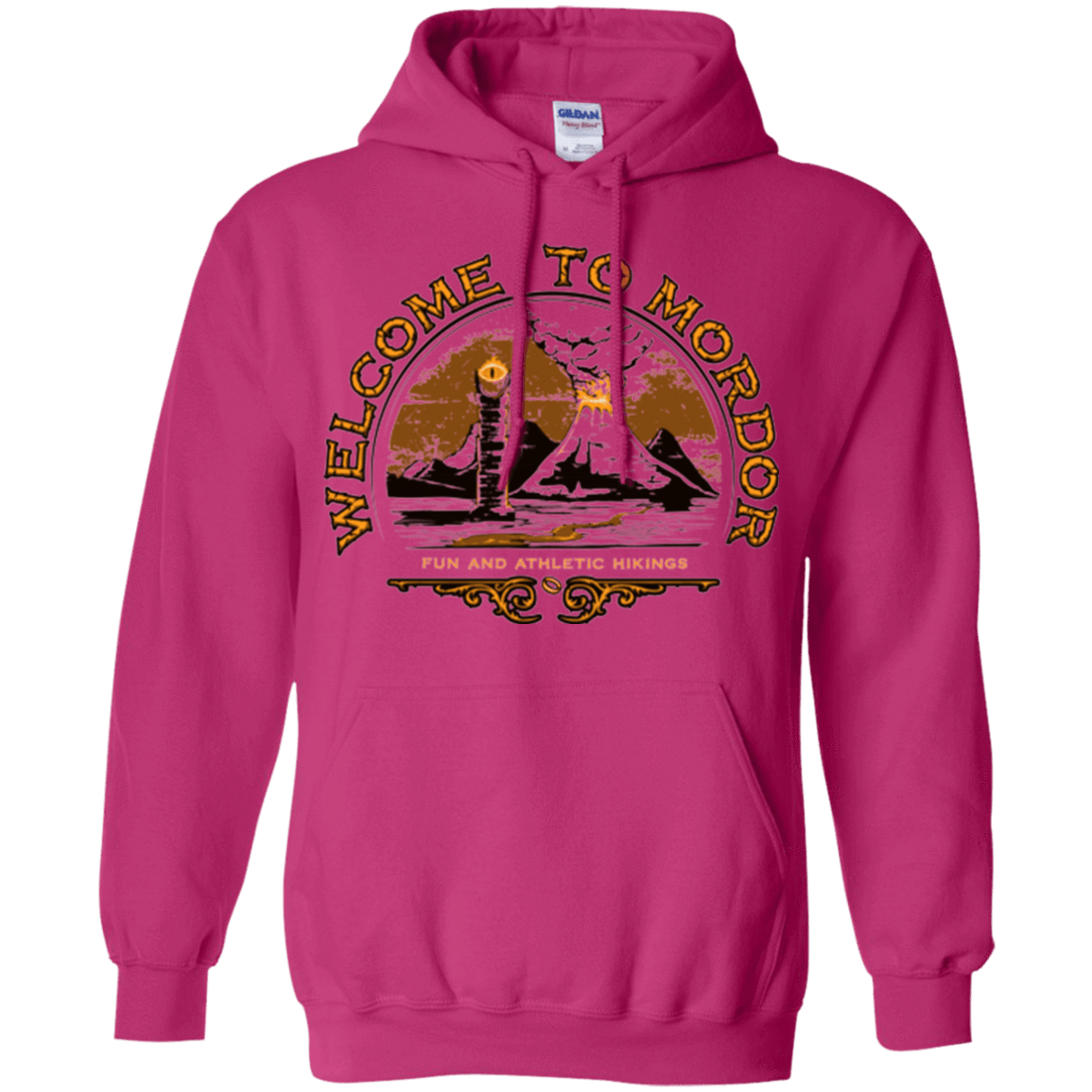 Sweatshirts Heliconia / Small Welcome to Mordor Pullover Hoodie