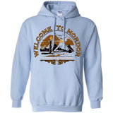 Sweatshirts Light Blue / Small Welcome to Mordor Pullover Hoodie