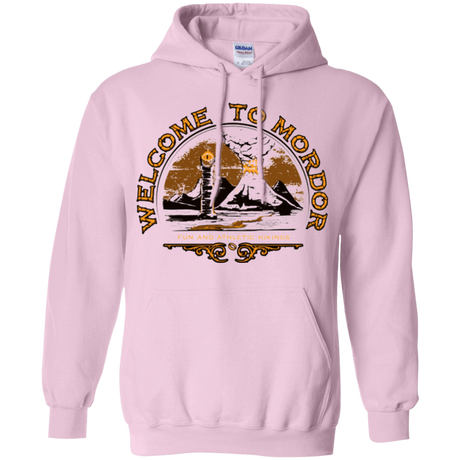 Sweatshirts Light Pink / Small Welcome to Mordor Pullover Hoodie