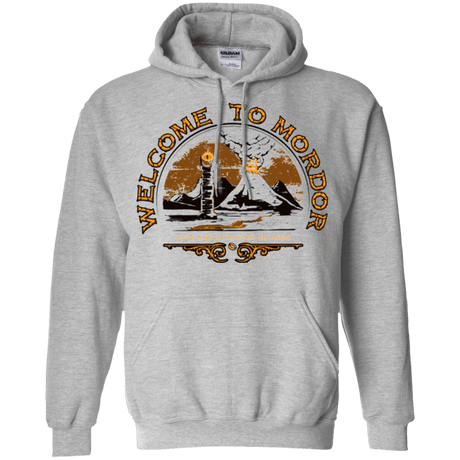Sweatshirts Sport Grey / Small Welcome to Mordor Pullover Hoodie