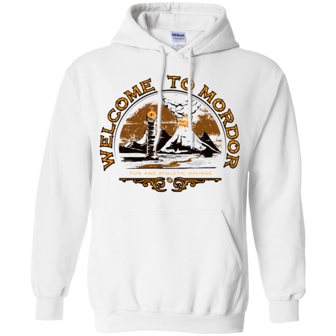 Sweatshirts White / Small Welcome to Mordor Pullover Hoodie