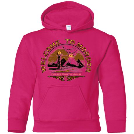 Sweatshirts Heliconia / YS Welcome to Mordor Youth Hoodie