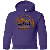 Sweatshirts Purple / YS Welcome to Mordor Youth Hoodie
