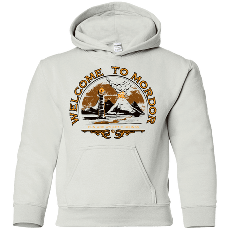 Sweatshirts White / YS Welcome to Mordor Youth Hoodie