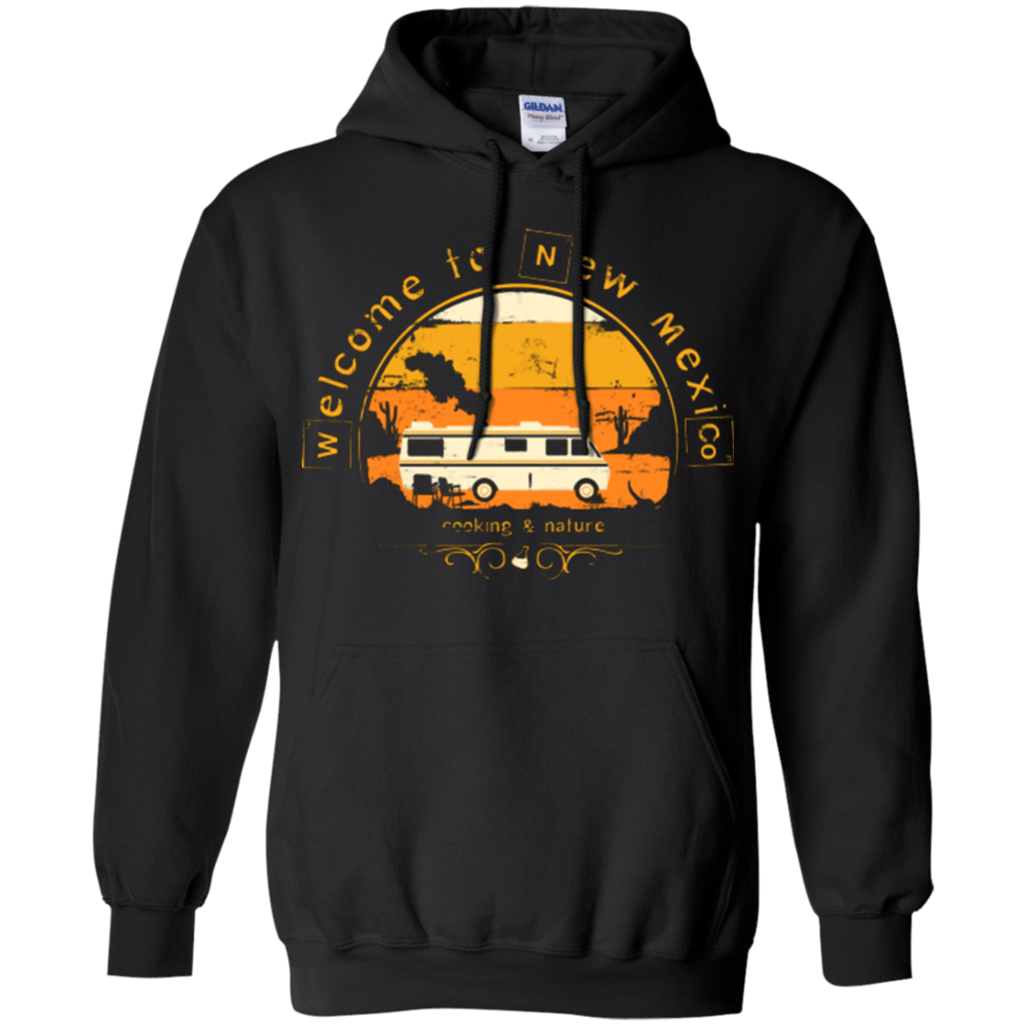 Sweatshirts Black / Small Welcome to New Mexico Pullover Hoodie