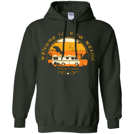 Sweatshirts Forest Green / Small Welcome to New Mexico Pullover Hoodie