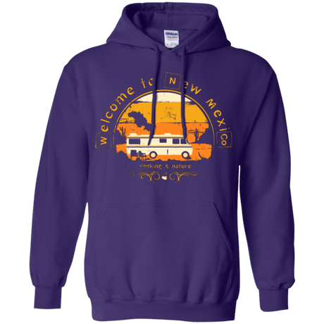 Sweatshirts Purple / Small Welcome to New Mexico Pullover Hoodie