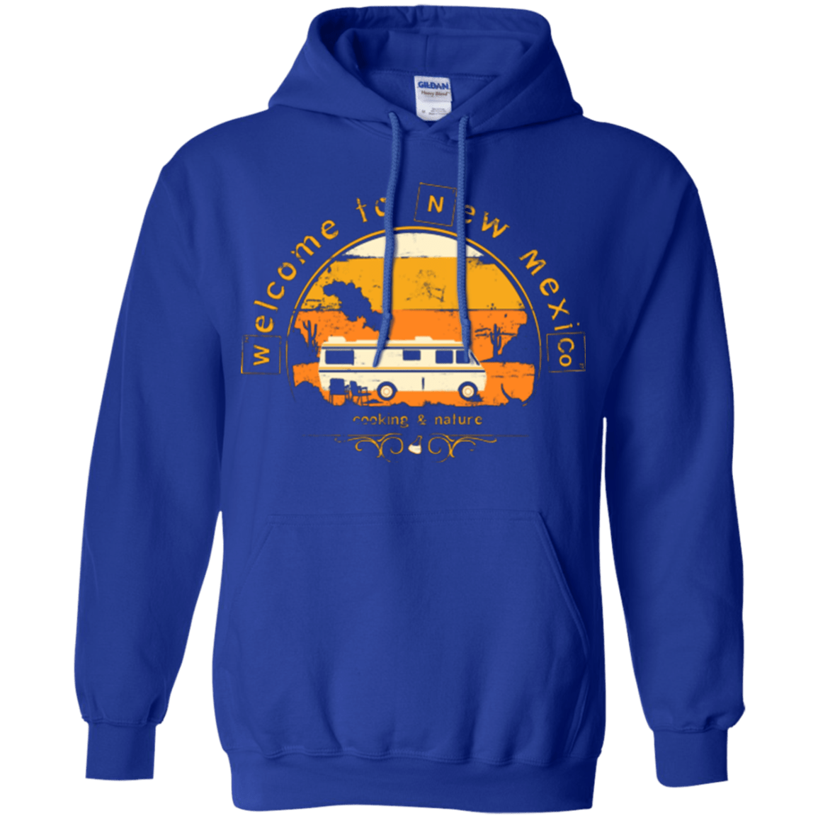 Sweatshirts Royal / Small Welcome to New Mexico Pullover Hoodie