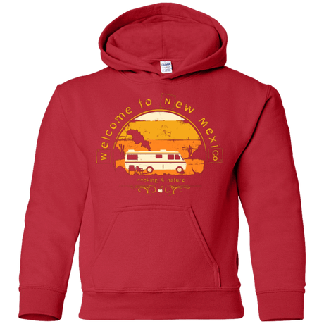 Sweatshirts Red / YS Welcome to New Mexico Youth Hoodie