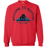 Sweatshirts Red / Small Welcome to Rapture Crewneck Sweatshirt