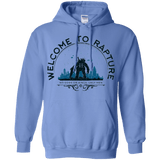 Sweatshirts Carolina Blue / Small Welcome to Rapture Pullover Hoodie