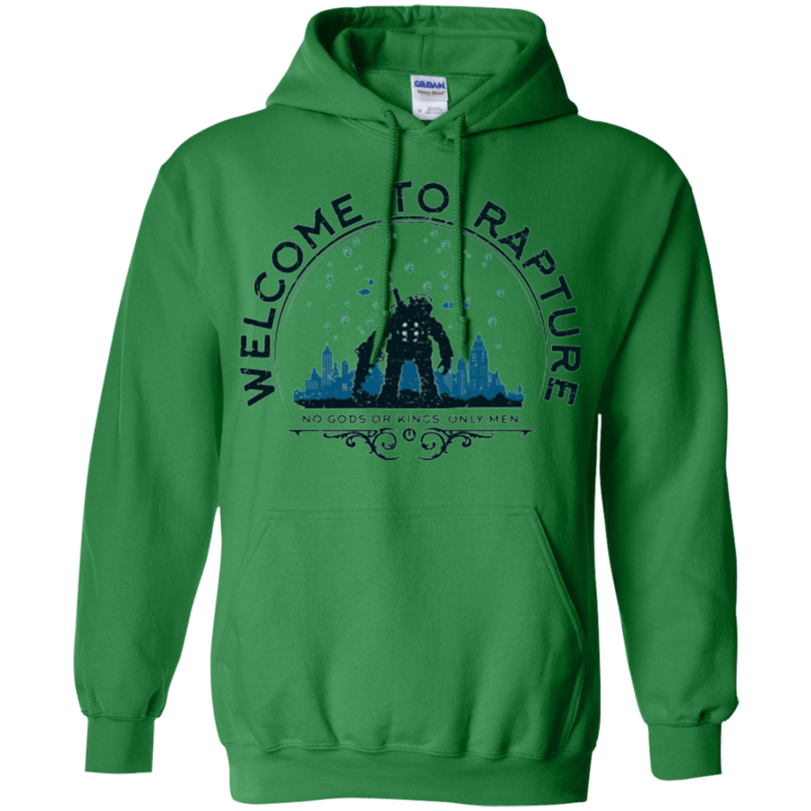 Sweatshirts Irish Green / Small Welcome to Rapture Pullover Hoodie