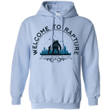 Sweatshirts Light Blue / Small Welcome to Rapture Pullover Hoodie