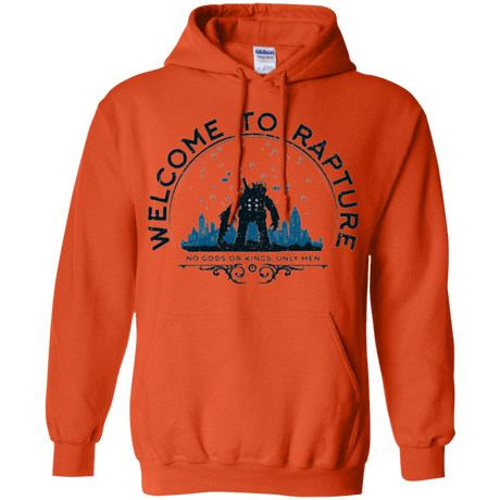 Sweatshirts Orange / Small Welcome to Rapture Pullover Hoodie