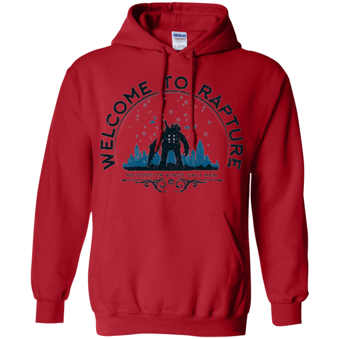 Sweatshirts Red / Small Welcome to Rapture Pullover Hoodie