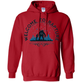 Sweatshirts Red / Small Welcome to Rapture Pullover Hoodie