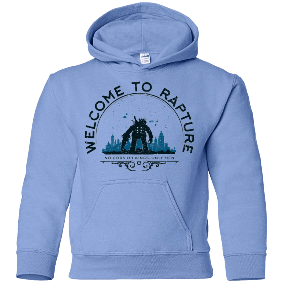 Sweatshirts Carolina Blue / YS Welcome to Rapture Youth Hoodie