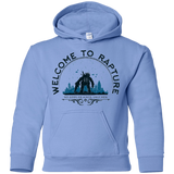 Sweatshirts Carolina Blue / YS Welcome to Rapture Youth Hoodie