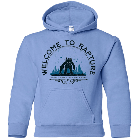 Sweatshirts Carolina Blue / YS Welcome to Rapture Youth Hoodie