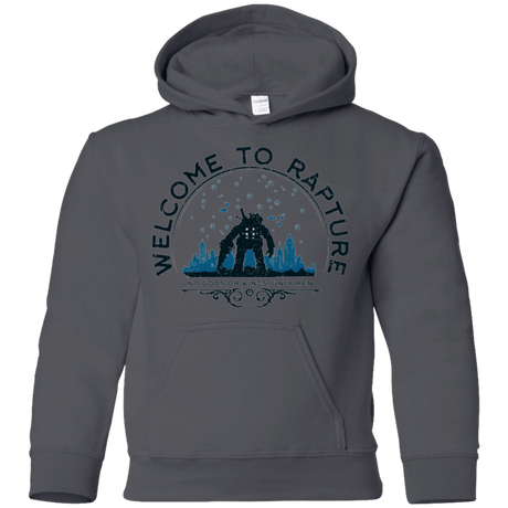 Sweatshirts Charcoal / YS Welcome to Rapture Youth Hoodie