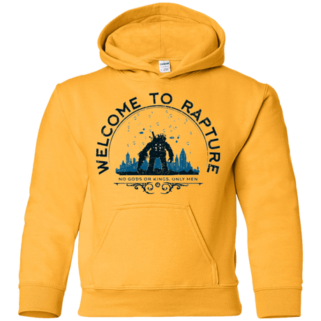 Sweatshirts Gold / YS Welcome to Rapture Youth Hoodie