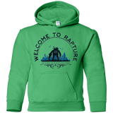 Sweatshirts Irish Green / YS Welcome to Rapture Youth Hoodie