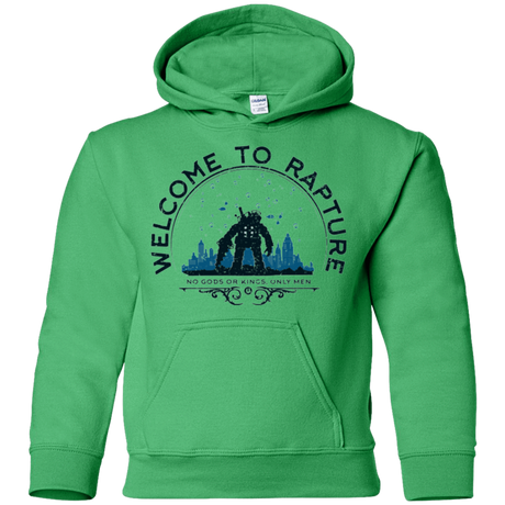Sweatshirts Irish Green / YS Welcome to Rapture Youth Hoodie