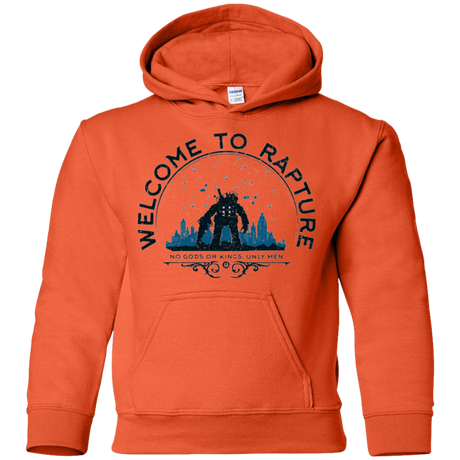 Sweatshirts Orange / YS Welcome to Rapture Youth Hoodie