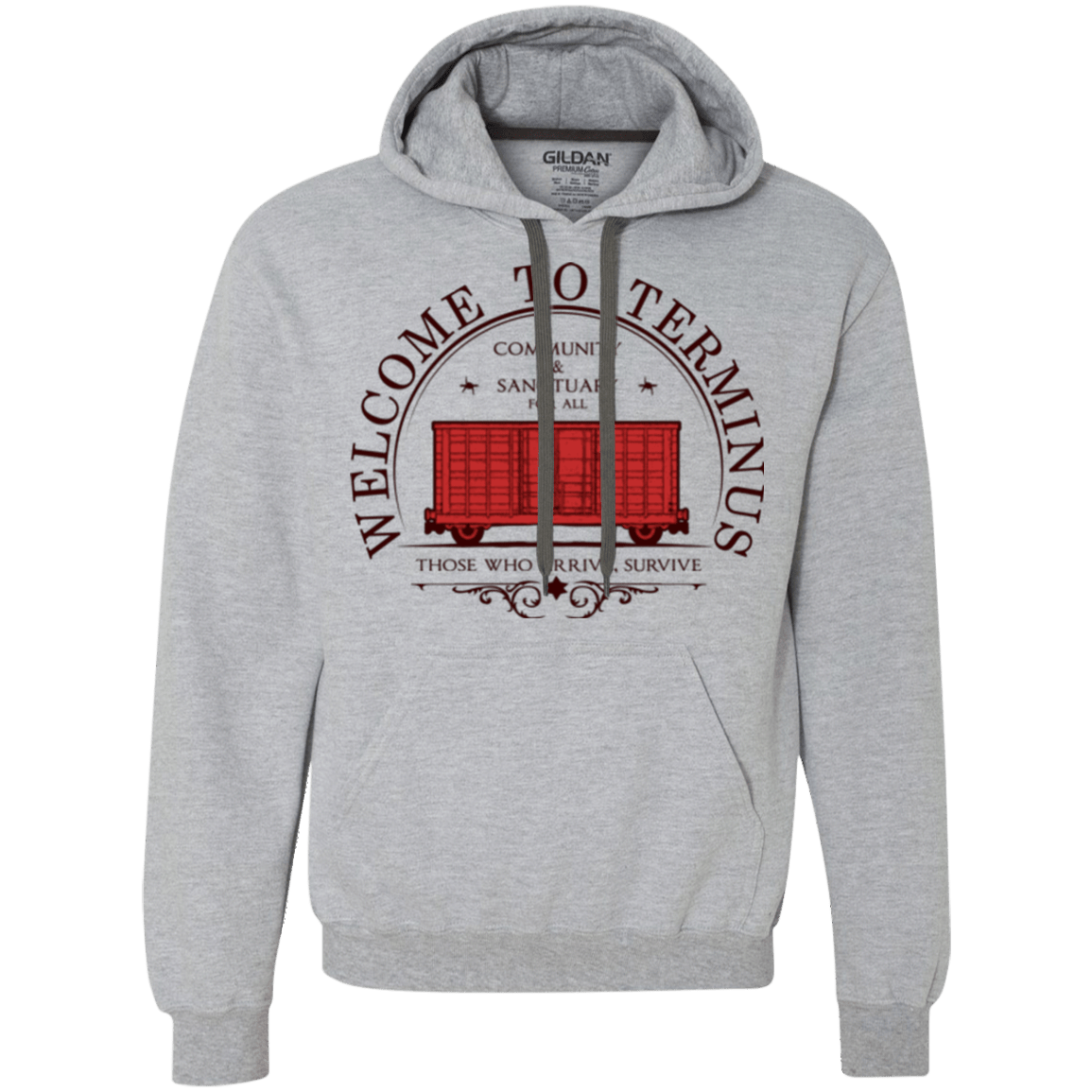 Sweatshirts Sport Grey / Small Welcome to Terminus Premium Fleece Hoodie