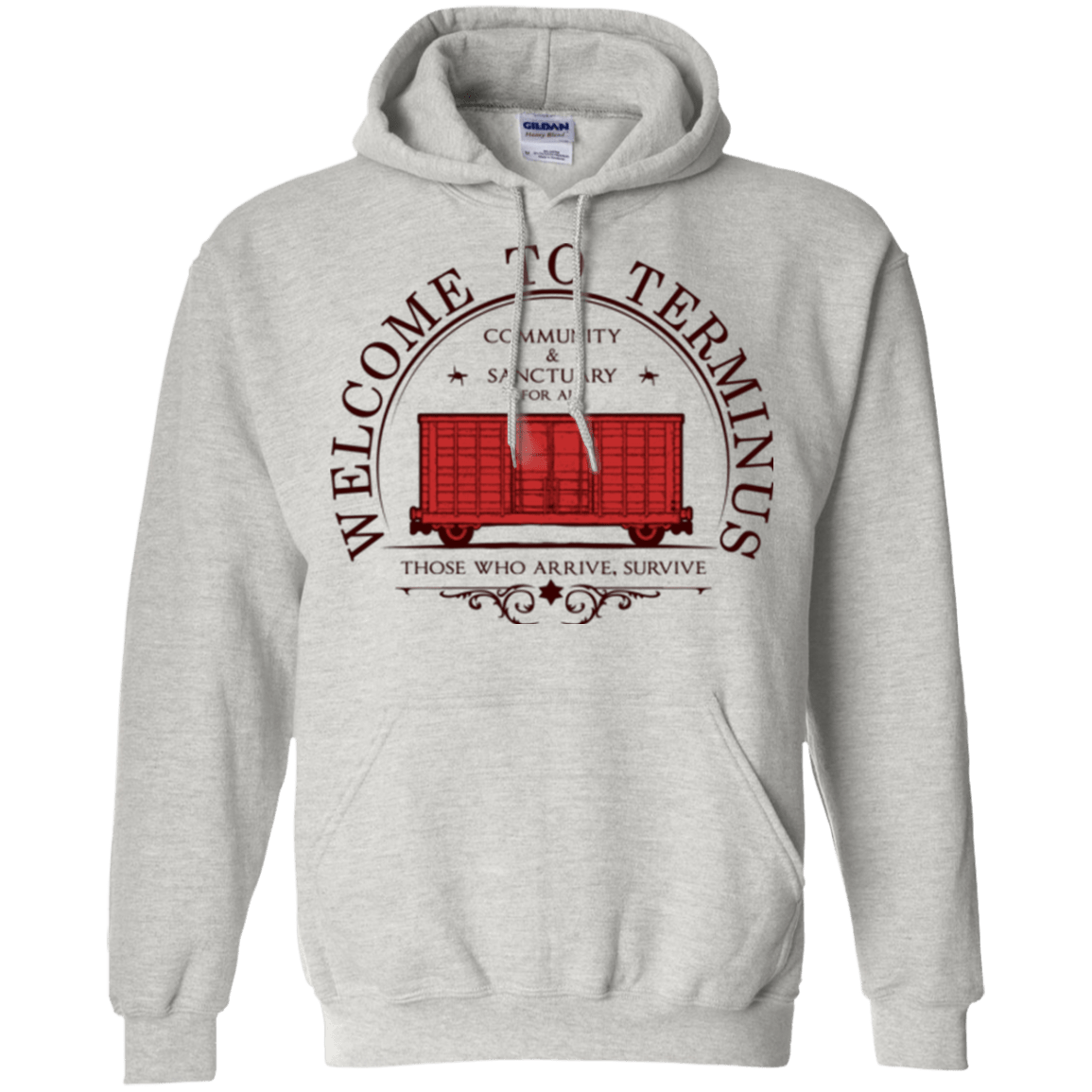 Sweatshirts Ash / Small Welcome to Terminus Pullover Hoodie