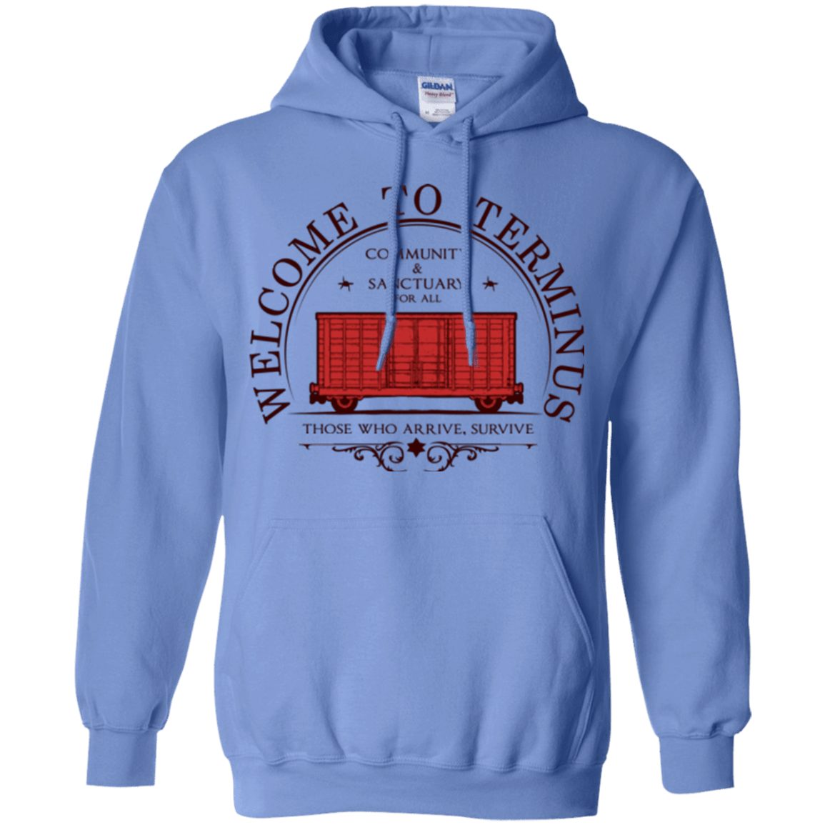 Sweatshirts Carolina Blue / Small Welcome to Terminus Pullover Hoodie