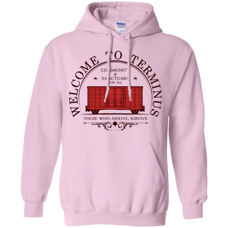 Sweatshirts Light Pink / Small Welcome to Terminus Pullover Hoodie