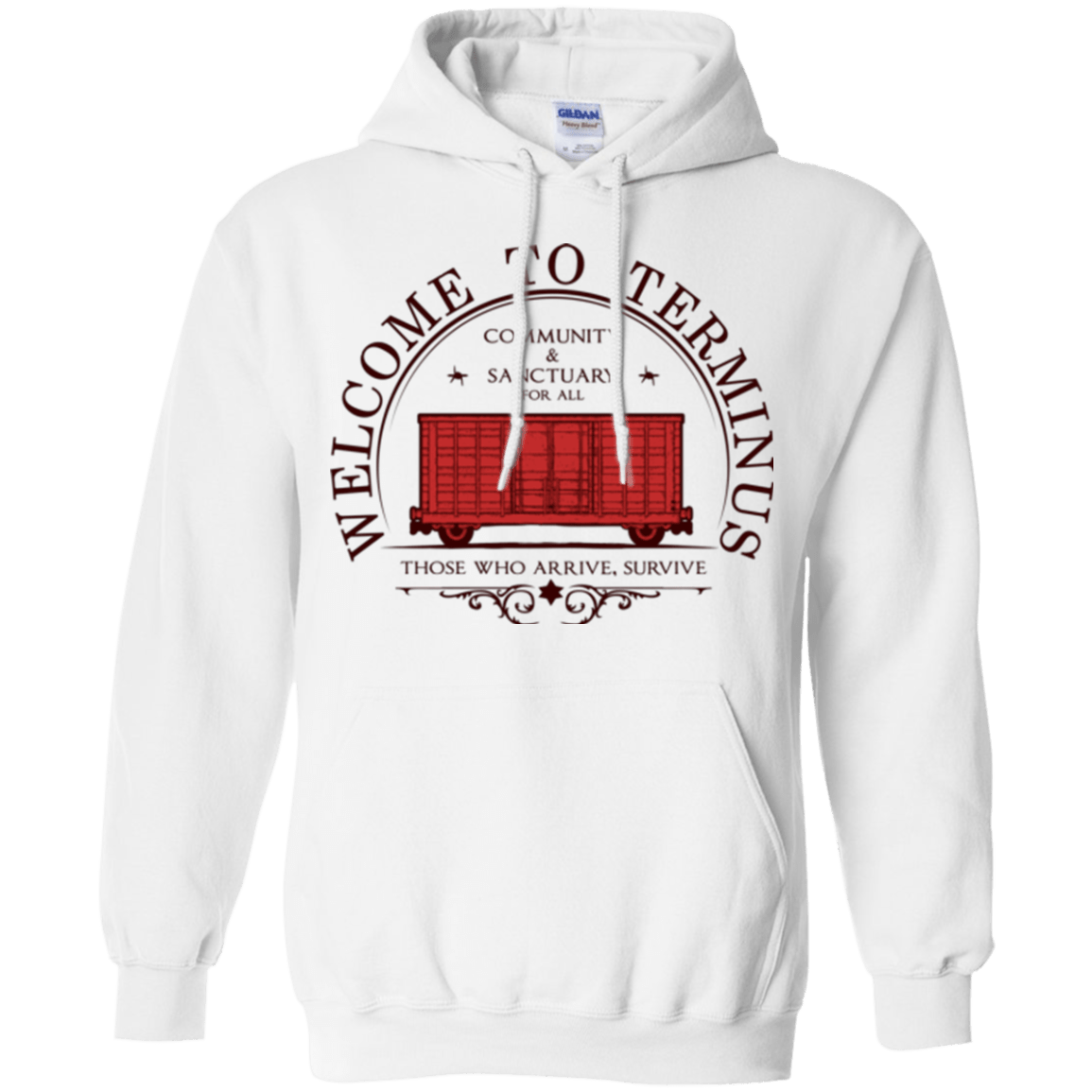 Sweatshirts White / Small Welcome to Terminus Pullover Hoodie