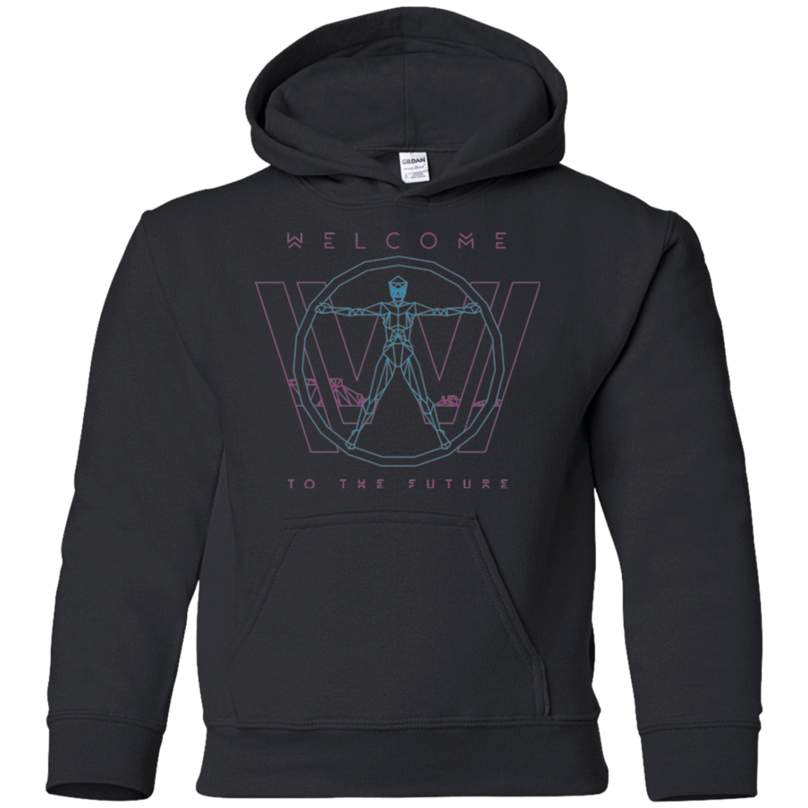 Sweatshirts Black / YS Welcome to the future Youth Hoodie
