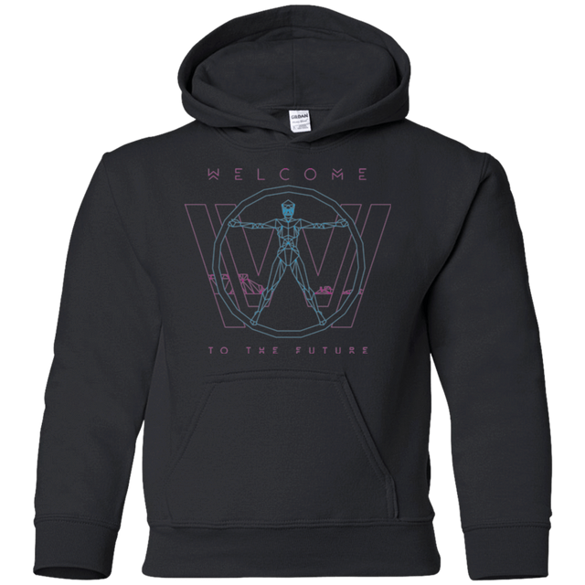 Sweatshirts Black / YS Welcome to the future Youth Hoodie