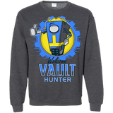 Sweatshirts Dark Heather / Small Welcome Vault Hunter Crewneck Sweatshirt