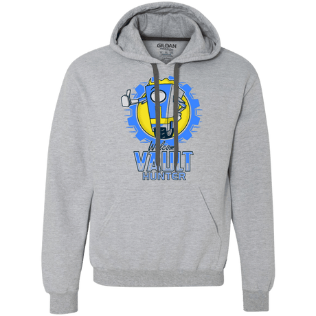 Sweatshirts Sport Grey / Small Welcome Vault Hunter Premium Fleece Hoodie