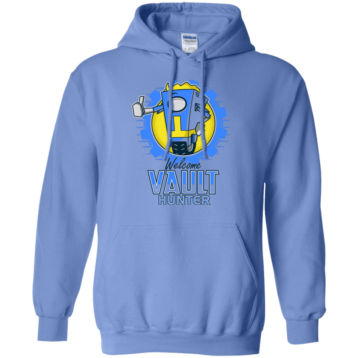 Sweatshirts Carolina Blue / Small Welcome Vault Hunter Pullover Hoodie