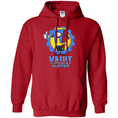 Sweatshirts Red / Small Welcome Vault Hunter Pullover Hoodie