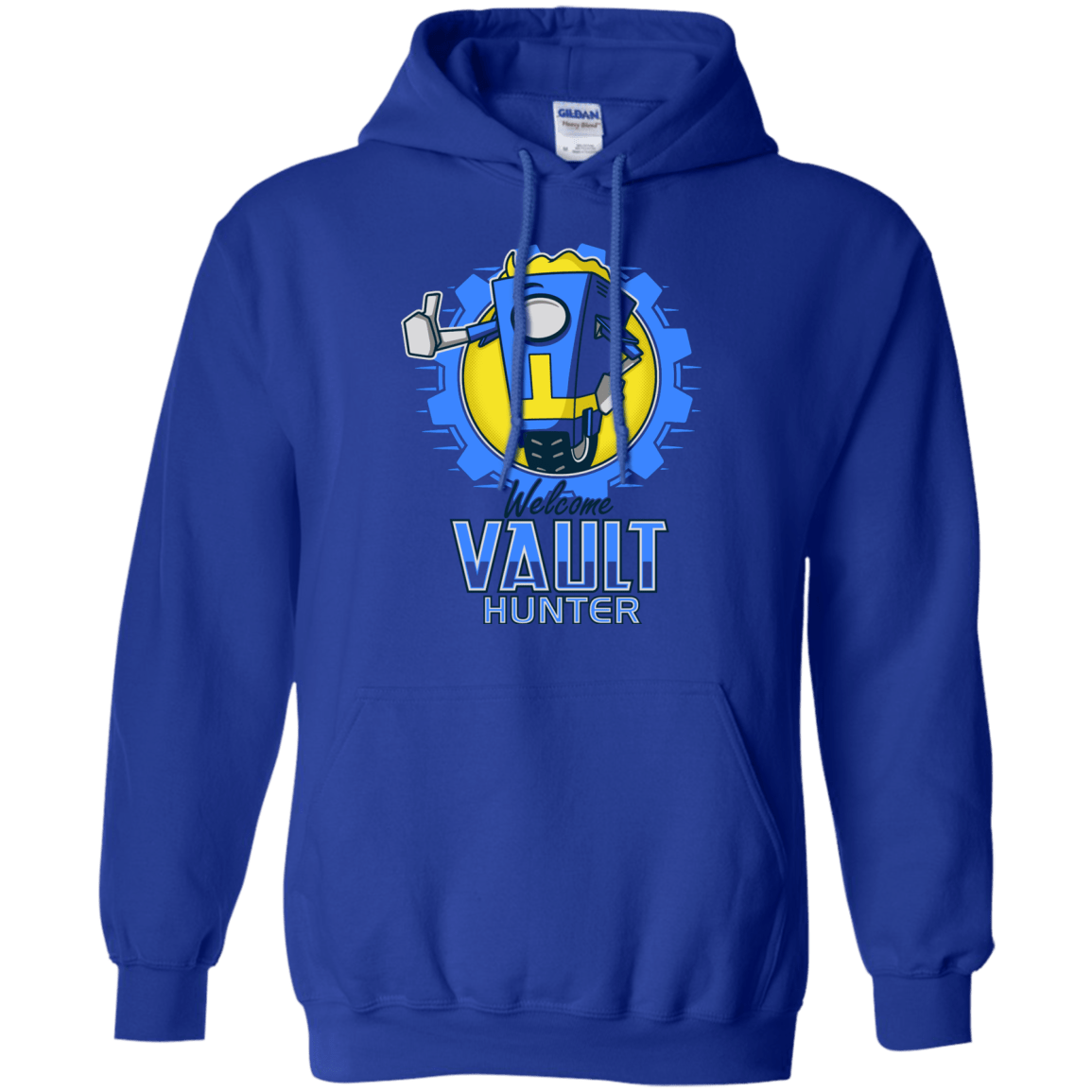 Sweatshirts Royal / Small Welcome Vault Hunter Pullover Hoodie