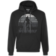 Sweatshirts Black / Small Werewolf Sun Set Premium Fleece Hoodie
