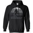 Sweatshirts Black / Small Werewolf Sun Set Pullover Hoodie