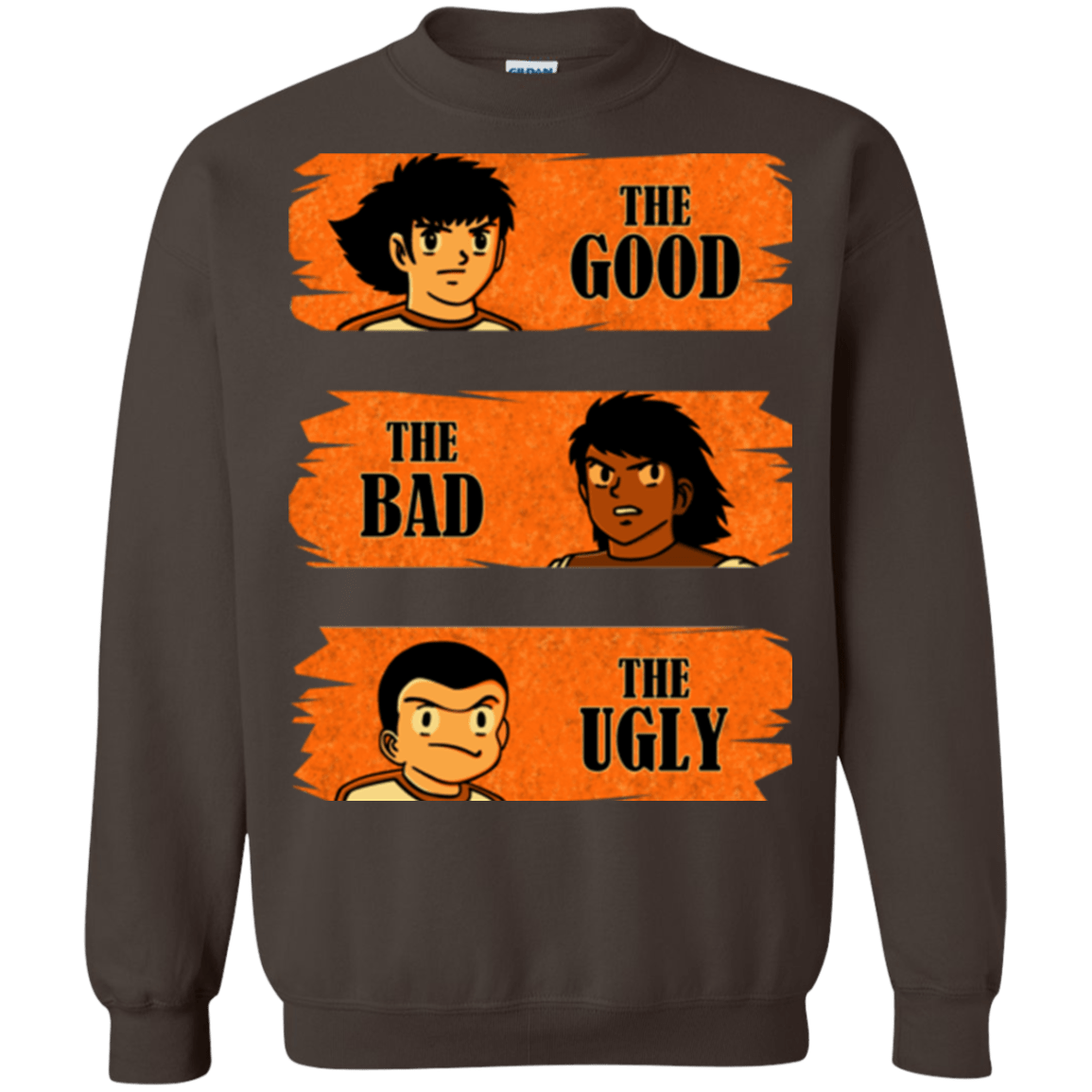 Sweatshirts Dark Chocolate / Small Western captains Crewneck Sweatshirt