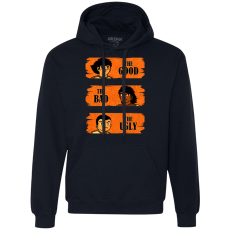 Sweatshirts Navy / Small Western captains Premium Fleece Hoodie