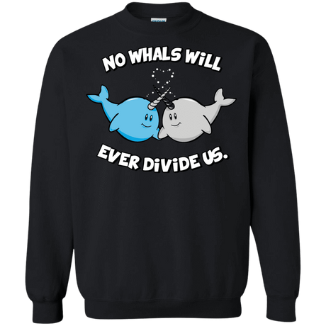 Sweatshirts Black / Small Whals Crewneck Sweatshirt
