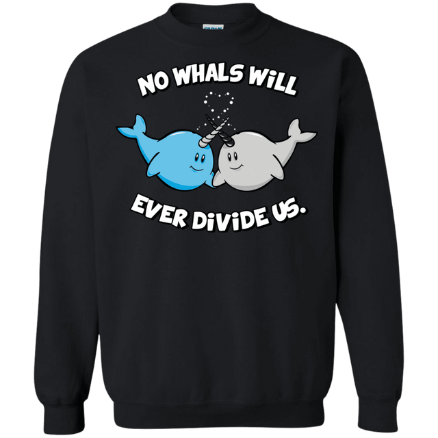 Sweatshirts Black / Small Whals Crewneck Sweatshirt