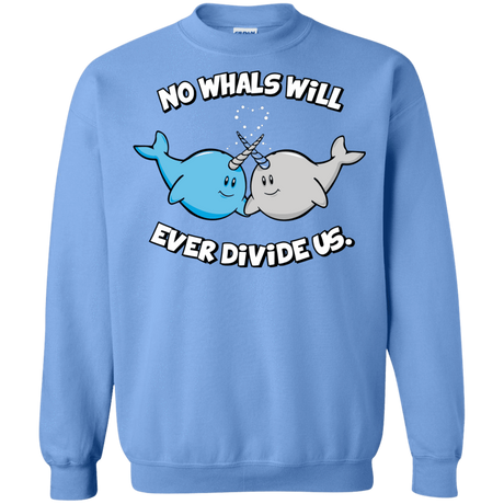 Sweatshirts Carolina Blue / Small Whals Crewneck Sweatshirt